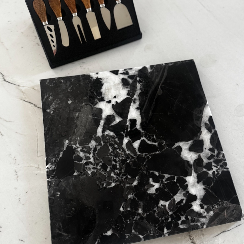 Marble Charcuterie Board & Knife Set (1 of 2)